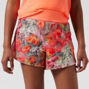 Coral colored Athleta shorts
